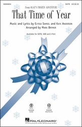 That Time of Year SATB choral sheet music cover
